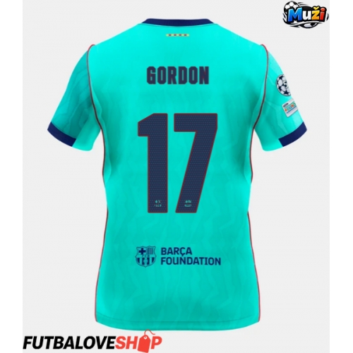 Dres Barcelona Anthony Gordon #17 Tretina 2026-27 Krátky Rukáv